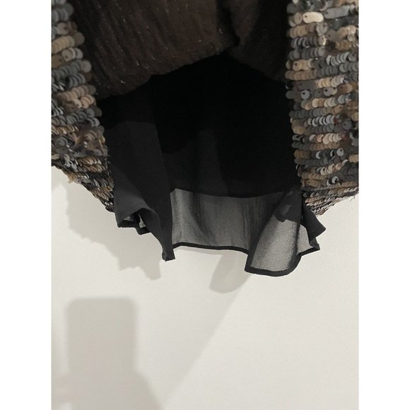 Guess Tiger Eye Sequins Tank Top Size S - Picture 3 of 7